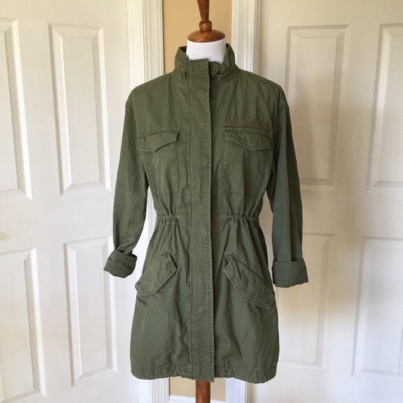 🌟SOLD🌟 GAP Long Utility Jacket - Picture 3 of 7